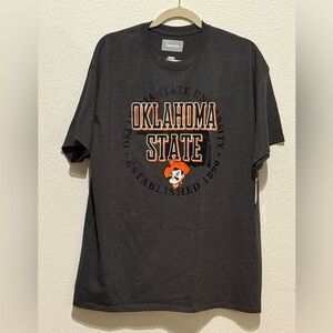 Oklahoma State University Charcoal Tee